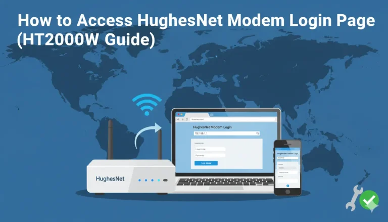 How to Access HughesNet Modem Login Page