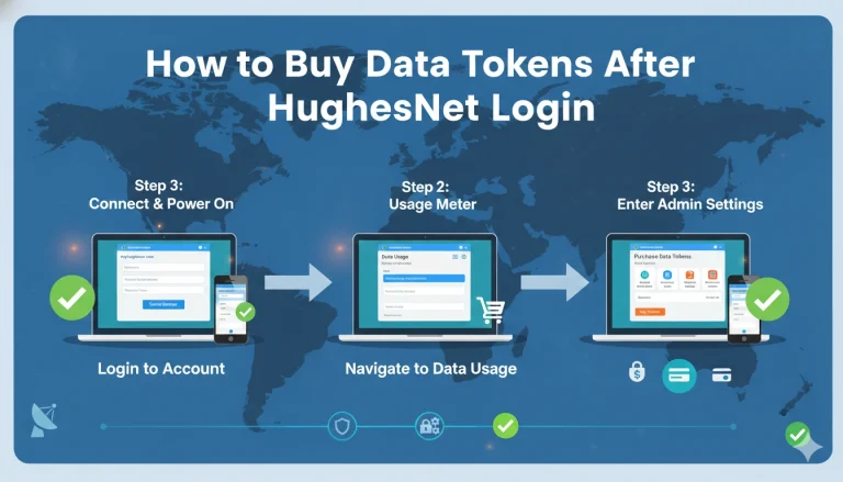 How to Buy Data Tokens After HughesNet Login