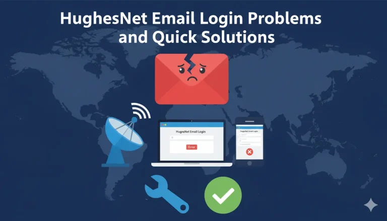 HughesNet Email Login Problems and Quick Solutions