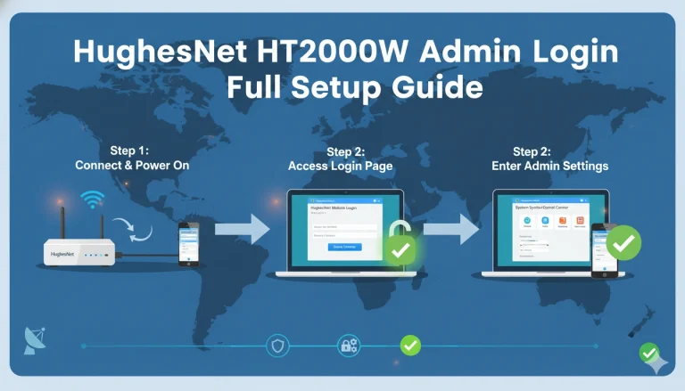 HughesNet HT2000W Admin Login Full Setup Guide